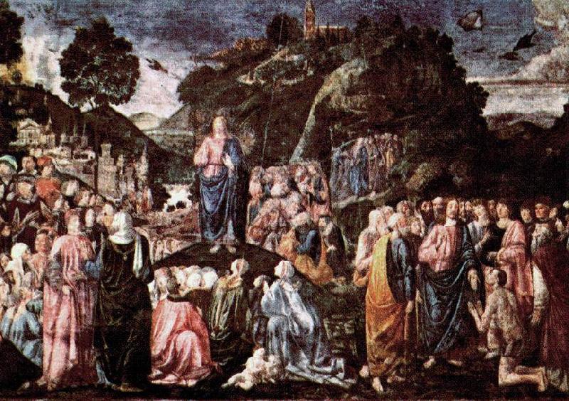 Piero di Cosimo Sermon on the Mount and Healing of the Leper Sweden oil painting art
